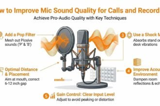 How to Improve Mic Sound Quality for Calls and Recording