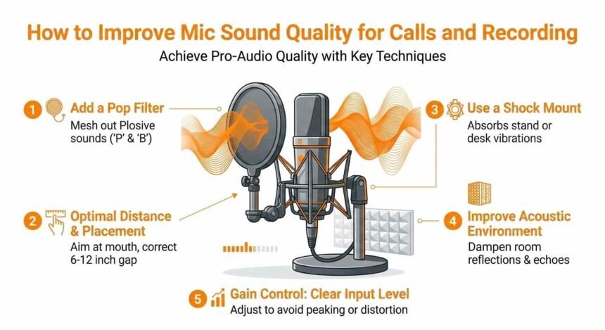 How to Improve Mic Sound Quality for Calls and Recording