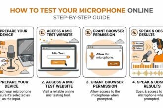 How to Test Your Microphone Online Step by Step Guide